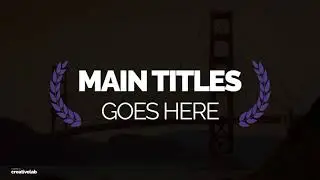 Free After Effects Essential Title Pack - Download Free