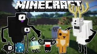 НОВЫЕ МОБЫ В МАЙНКРАФТ | ОБЗОР МОДА MINECRAFT Don't Starve Mobs