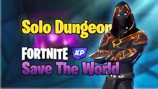 Fortnite Crypts Dungeon Solo Gameplay (Save The World).. ft. Minigun Loadout.