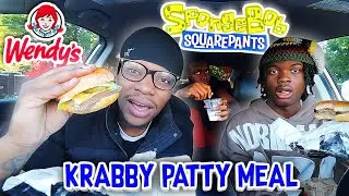 WE TRIED THE KRABBY PATTY MEAL FROM WENDYS!
