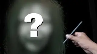 Unveiling My FIRST Digital Painting: The Exorcist | Krita Horror Movie