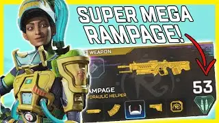 The New Super Rampage Is Even More OP With Rampart! | Apex Legends Evolution Update