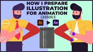 2D Corporate Explainer Animation Course || Prepare your Illustration for Animation || Lesson 3