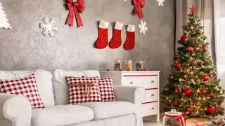 украшаю комнату к новому году 🎄
