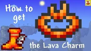 Terraria: How to get the Lava Charm and Lava Waders