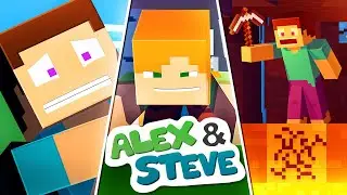 Alex and Steve Life: MOVIE 4 (Minecraft Animation)