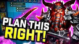 CALENDAR STRATEGY! Tholin Foulbeard FUSED With These Tips And Tricks | Raid Shadow Legends