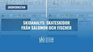 Skidanalys: Skateskidor från Salomon och Fischer