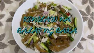 Kinilaw na Balat ng Baka | Ano Tara?