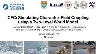 CFC: Simulating Character-Fluid Coupling using a Two-Level World Model