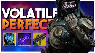 The Most CRACKED Void Hunter Volatile Build EVER! (GYRFALCON'S HAUBERK) Hunter PvE Build - Destiny 2