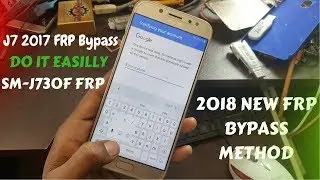Samsung J730F J7 Pro FRP bypass no computer, no otg - تخطي حساب جوجل سامسونج j7 برو بدون كمبيوتر