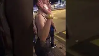 尖沙咀一名人妖，在網上風轉！大家給我十萬鑽，救大家幫幫忙