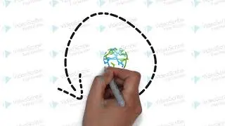 the moon moving aroung the earth,