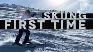 SKIING for the FIRST TIME // VLOG 005