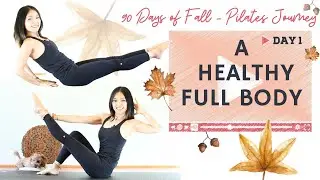 Day 1: Full Body Pilates Workout | 90 Days of Fall With Moving Mango