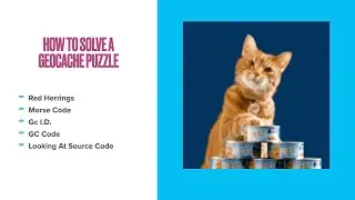 How To Solve A Geocaching Puzzle: Morse Code To Gc I.D.