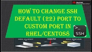 How to Change SSH Default Port to Custom Port in RHEL/CentOS8[Hindi]By Karun Behal