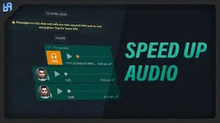 Speed up voice messages in Social media apps and Listen in less time | B9 Studios