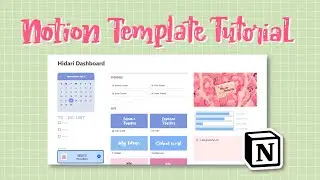 [ENG] Hướng Dẫn Làm Notion Template // Happy Hidari