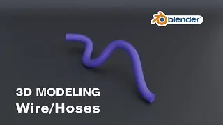 making Wire Hoses and more  | BLENDER TUTORIAL
