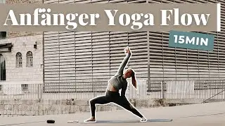 15MIN YOGAFLOW | Anfänger Yoga im Vinyasa Stil | slow flow yoga | juliah_yoga