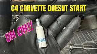 C4 Corvette Wont Start Now - Big Mistake