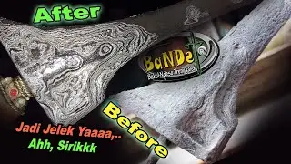 Cara Teknik Mewarangi Keris TomBak Badik Kujang Tosan Aji Berpamor Langkah Secara Detail Lengkap