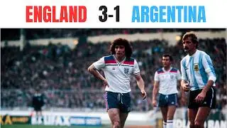 England 3-1 Argentina 1980 - Goals | Amazing Friendly