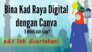 Kad Raya Ekspress dengan Canva