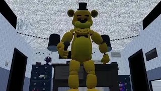 Golden Freddy voice lines animated [FNaF/Prisma3D]