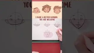 How to draw a character at different ages