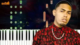 Bandido - Myke Towers x JuhnTV - Piano Tutorial - KeySynth