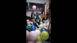 Bud Amstaff sit popping more balloons (Free Patreon)