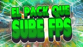 ¡ESTE TEXTURE PACK TE SUBIRÁ FPS SI O SI! | FPS BOOST 1.8