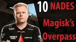 10 nades learned from Magisk's POV - Overpass