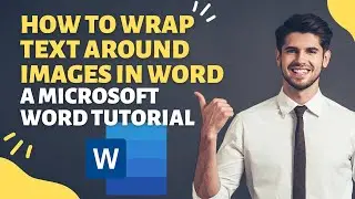 How To Wrap Text Around an Image in Word - Put Image In-between Text - FAST!