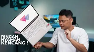 Laptop Super Ringan , Tapi Kencang ! Hp Pavilion Aero 2023 Review