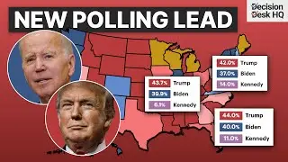 The Latest 2024 Presidential Map Per Decision Desk HQ's Poll Averages