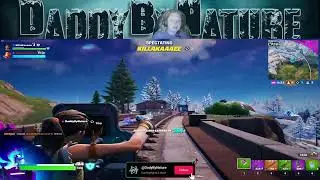 Dady's youngin' on fortnite!