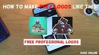 HOW TO CREATE MORTAL LIKE PROFESSIONAL PUBG LOGOS FOR FREE IN MOBILE!