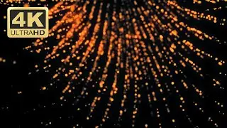 Dark Cinematic Motion Background Loop - Particles Video Effect - Free Stock Footage 4k