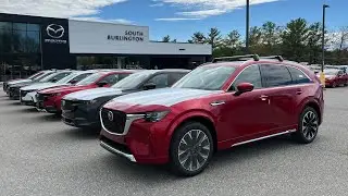 2024 Mazda CX-90 • Soul Red Crystal Metallic