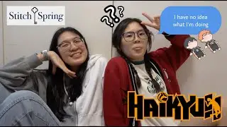 "Haikyu!!" Themed Cardigans! (StitchSpring) | SISTER'S TAKE ON VIDEO