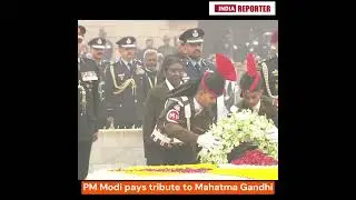 PM Modi pays tribute to Mahatma Gandhi on his Punyatithi