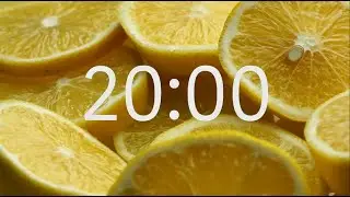 20 Minute Timer with Relaxing Music: Summer Theme