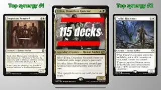 Nobody is playing these two color commanders!