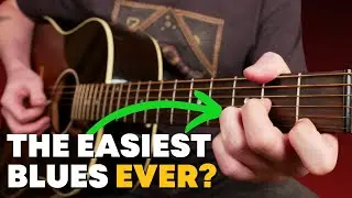 Acoustic Blues Too Hard? Try This Easy Version