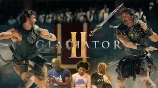 WE ARE ENTERTAINED!! Gladiator 2 Trailer REACTION!