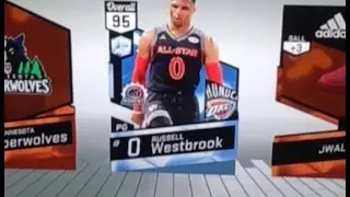 NBA2K MTEAM // Russell Westbrook 95 OVR DIAMOND LIMITED MOMENTS ALL 3'S
